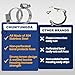 CHUN YUNG DA Embossed Worm Gear Hose Clamps Size#8, 5/8-1 inch Adjustable Heavy Duty Stainless Steel Hose Clamp, all 304 for Small Hose Clamps (16-25 mm, 10 Pack)