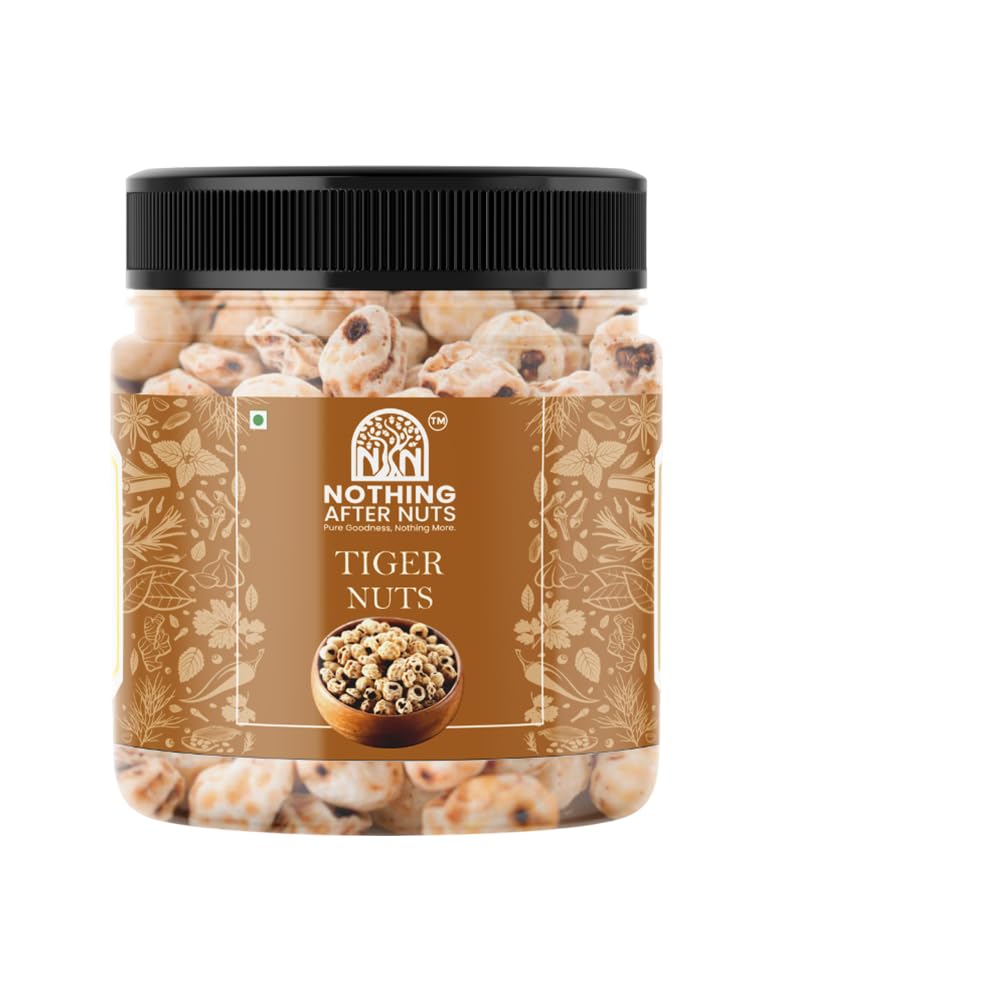 Nothing After Nuts; Pure Goodness Nothing More Tiger Nuts 250g – Fiber-Rich Superfood – Natural, Gluten-Free Snack – No Added Sugar or Preservatives – Ideal for Snacking, Smoothies & Baking(Pack of 1)-image-5