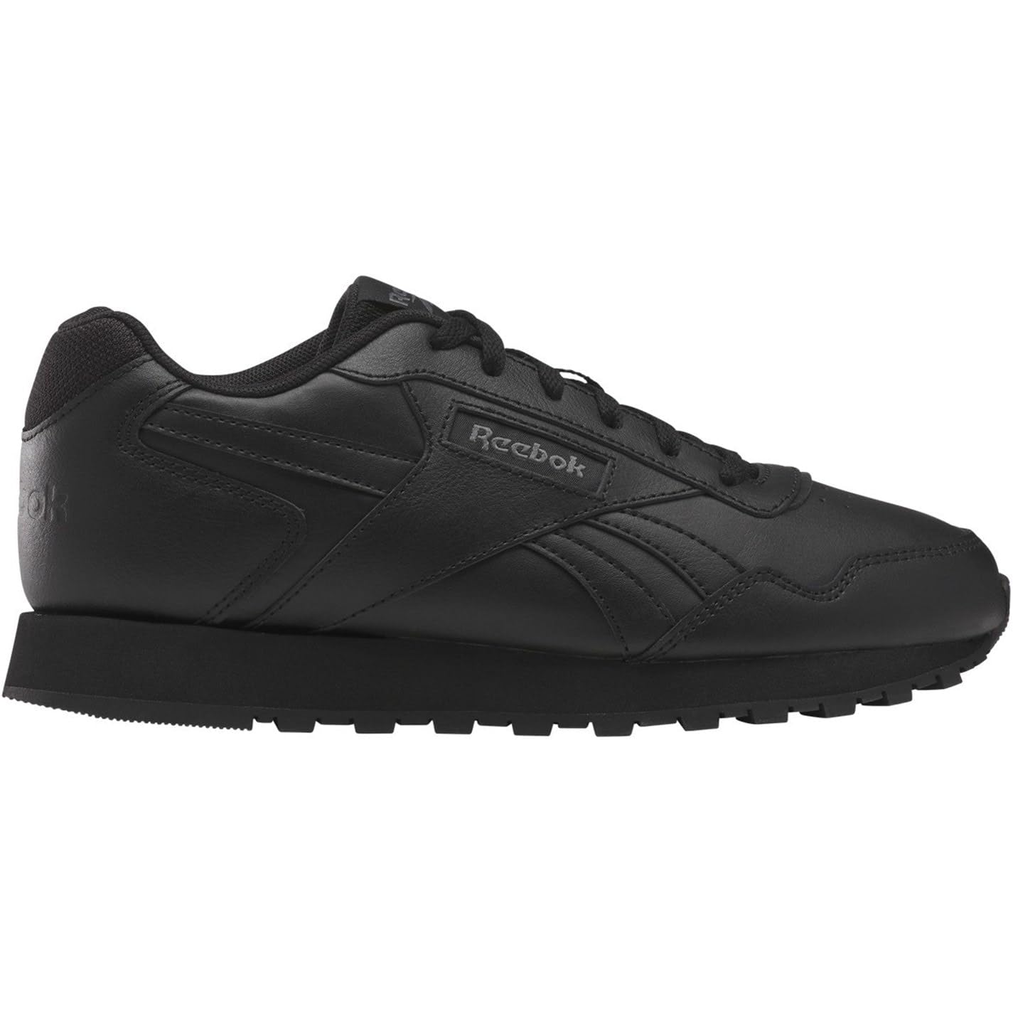 Reebok Glide Sneaker, CBLACK/CBLACK/PURGRY