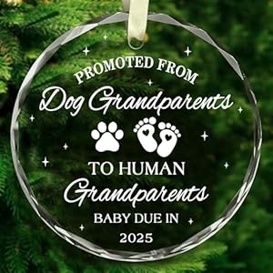 Bsquielegrandparentgiftsfirsttimegrandparentsgiftsnewbabyrevealgiftforgrandmagrandpapromotedfromdoggrandparents2025ornamentmothersfathersdaybirthdaygiftforgrandparent Urban Country Home Decor Bsquiele grandparent gifts first time grandparents gifts new baby reveal gift for grandma grandpa promoted from dog grandparents 2025 ornament mothers fathers day birthday gift for grandparent urban country home decor