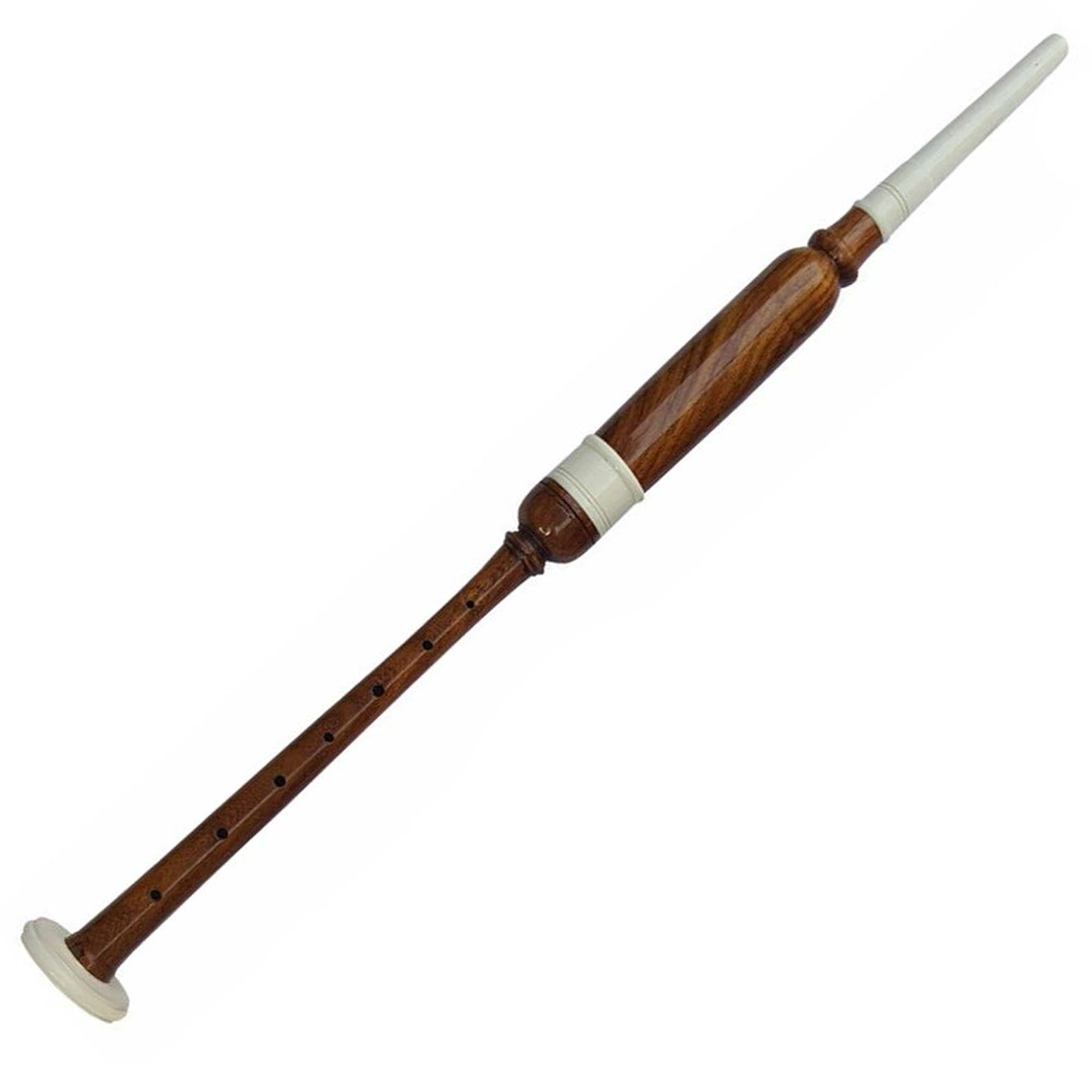 Dudelsack-Praxis-Chanter – Dudelsack-Lernhilfe für Anfänger – 45,7 cm, Palisanderholz, natürliches Finish