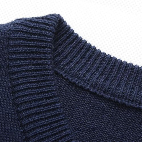 Men's Crew Neck Striped Slim Fit Knit Pullover Sweater Comfortable Everyday Wear Top3