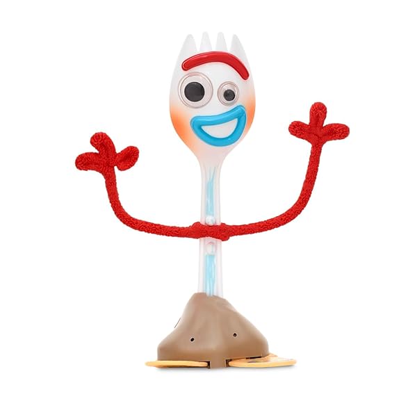 Disney Store Official Talking Action Figure from Toy Story, Features Sounds and Phrases from The Movies, Interacts with Other Figures and Toys – Forky