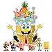 2 Stück Cake Decoration ZHUYUN-SpongeBob Cake Decoration Birthday Cake Topper with Cupcake Toppers Kuchen-Toppers Für Kinder Party Geburtstag Kuchen Dekoration Party Supplies Dekor Gefälligkeiten