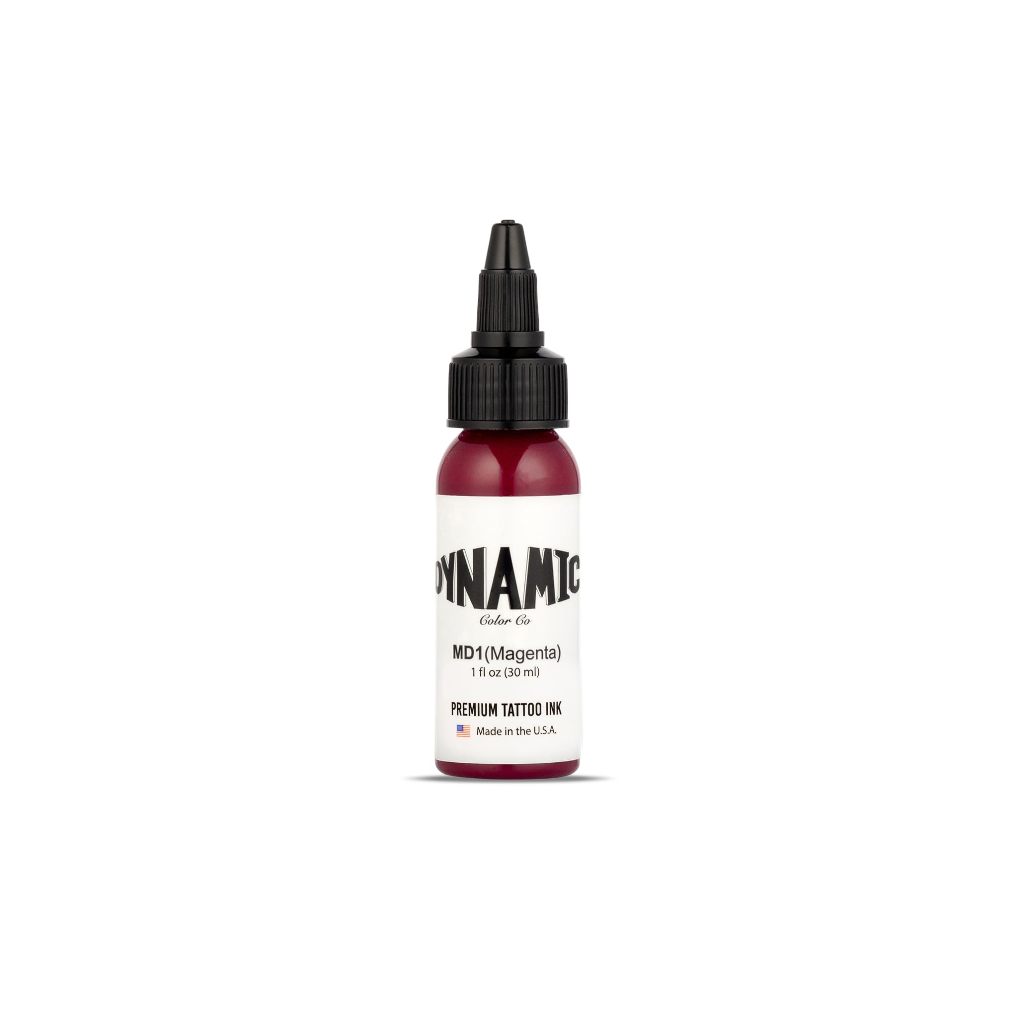Dynamic Color Magenta Tattoo Ink, Made in USA Since 1990, 1 oz