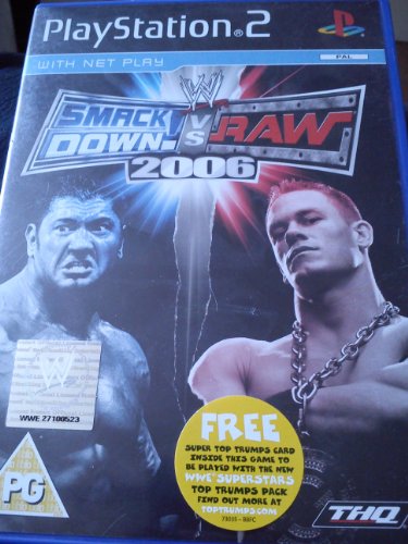 WWE Smackdown Vs Raw 2006 PS2 import pour retrouver l'ambiance originale