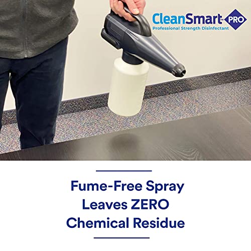Image of CleanSmart Hospital Disinfectant, Kills 99.9% of Viruses and Bacteria, Hypochlorous Acid Technology, EPA Registered, 23 oz, (Pack of 6) (HOCL)