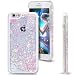 iPhone 6S Plus Case, NSSTAR iPhone 6S Plus Case 5.5" (2014 Version),Liquid Case for iPhone 6S Plus,Case for iPhone 6S Plus,Hard Case for iPhone 6S Plus, Fashion Creative Design Flowing Liquid Floating Luxury Bling Glitter Sparkle Love Heart Hard Case for Apple iPhone 6S Plus Plus with 5.5 inch Screen (Love:Pink)