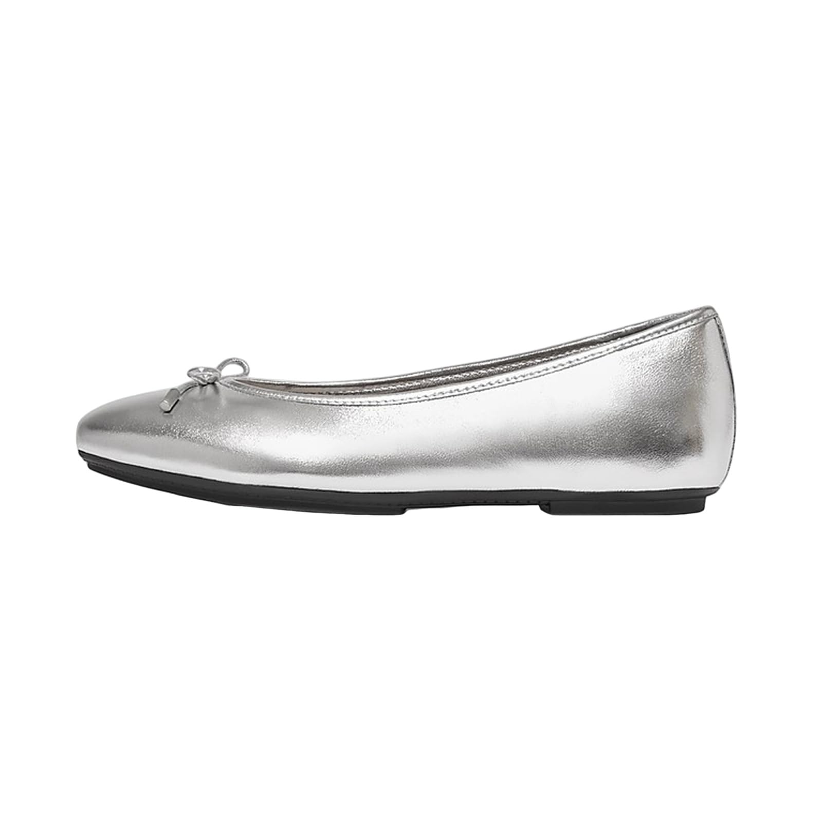 Fitflop Beige Delicato Leder Ballerina Flats