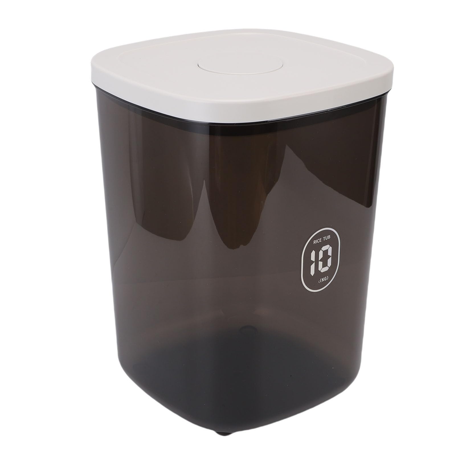 Haofy Pojemnik do Przechowywania Karmy dla Zwierząt Domowych, Hermetyczny, Próżniowy, o Pojemności 10 Litrów, Chroniący Przed światłem, z miarką