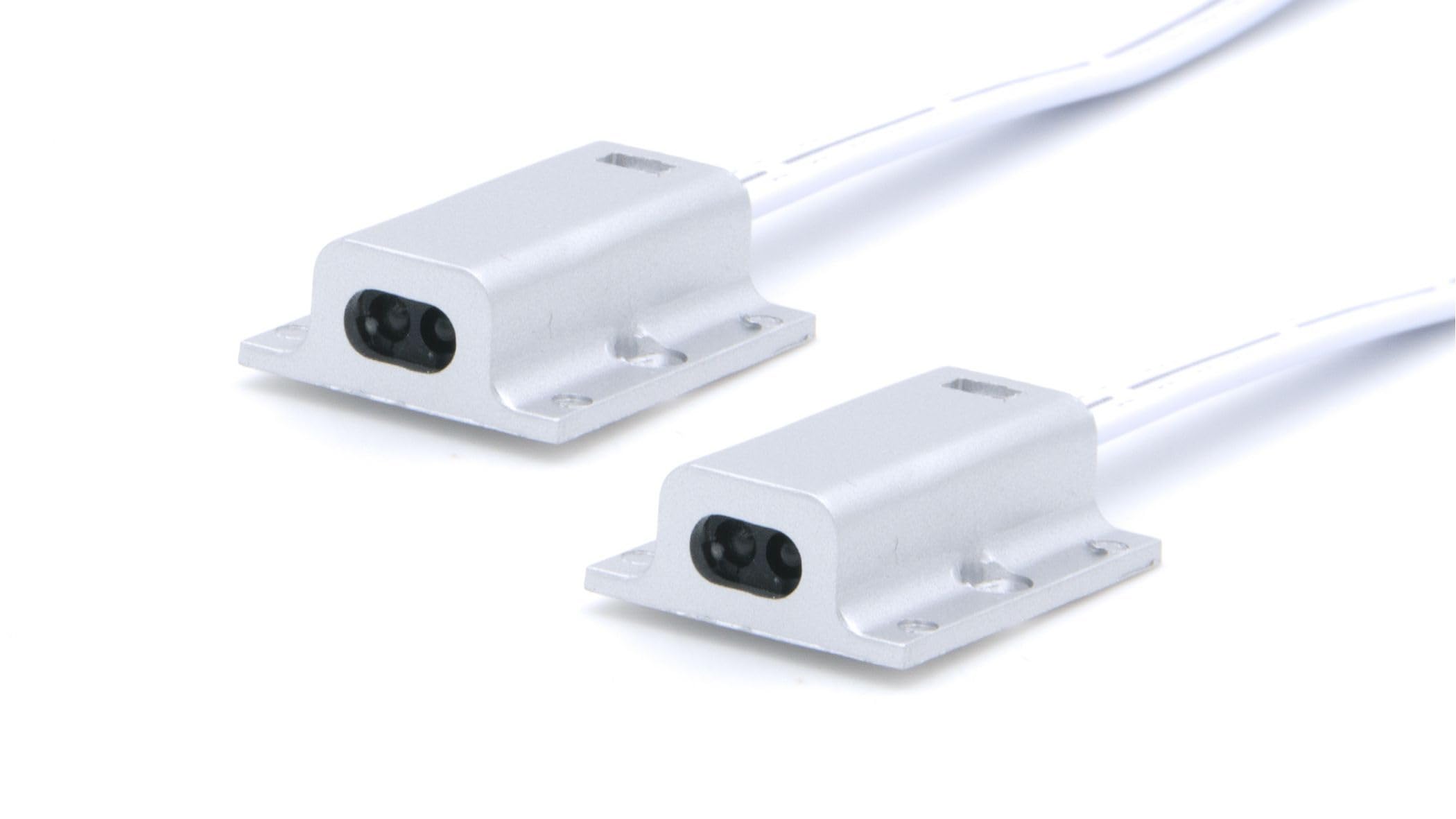 Motion Sensors And PIR Silver IR Door Sensor With Twin Head 12v/24v On/Off