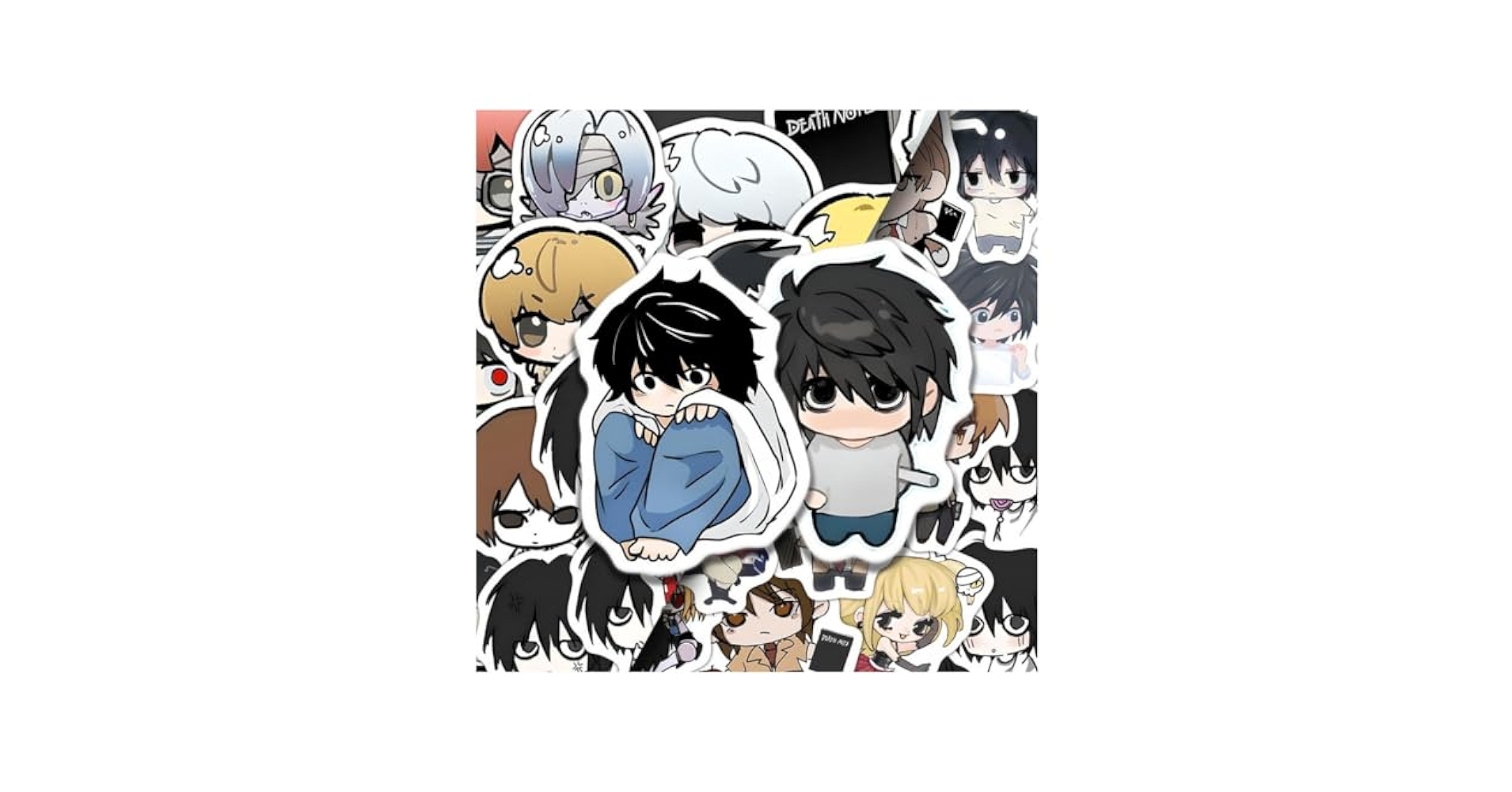 DEATH NOTE ストラップ・ステッカーセット Amazon | デスノート ステッカー 126枚 ノートステッカー セット