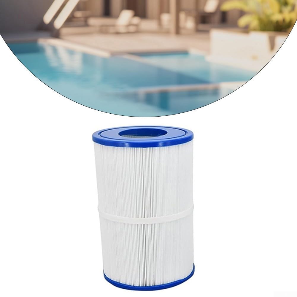 Zoegneer Lot de 2 cartouches filtrantes ovales pour spa PDM30 FC9940 461269 Longueur 24,5 cm Extrémité ovale Matériau PU Filtration propre pour piscine