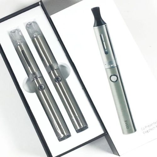 Kangertech Evod Twin pack Starter Kit in 8 Colours! Genuine Kanger Tech Full Kit (Silver)