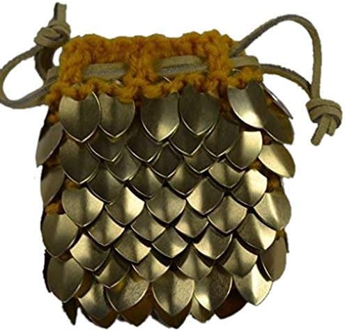 Bolsa de dados en armadura de escamas de punto - Dragon Hoard