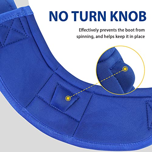 Image of Harrison Howard Horse Bell Boots Overreach Bell Boots No-Turn Bell Boots for Horse-Durable Protective Hoof Boot