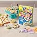 Kellogg's Rice Krispies Breakfast Cereal, Easter Snacks, Family Breakfast, Large Size, Blue and Green Color Mix, 12.3oz Box (1 Box)