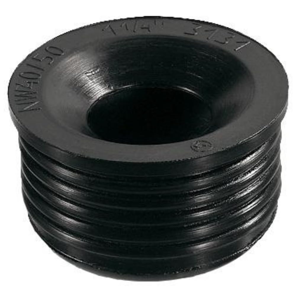 Schläfer 189710 | Universal Black Rubber Clamp 1 1/2 inch for Siphon Steerer, Siphon Gasket, Drain Hose Sleeve Fitting diam DN40/50mm