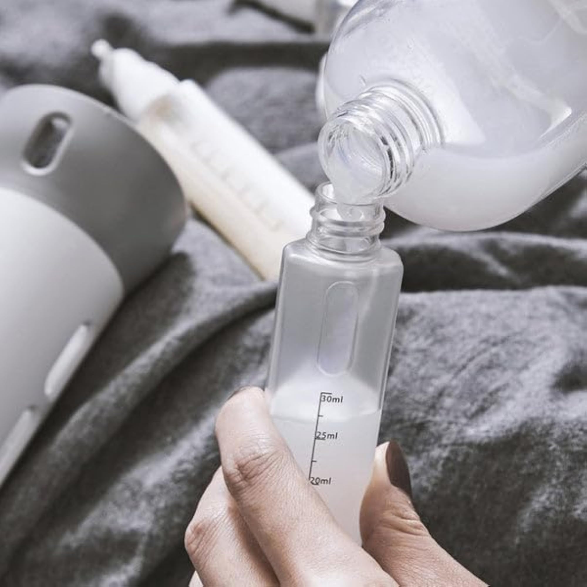 4-in-1 Travel Dispenser Bottle Set, Refillable Cosmetic Containers