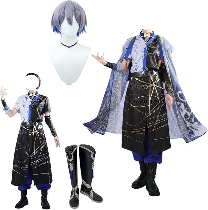 FGO アストルフォセイバー最終再臨 コスプレ衣装 ウィッグ FGOセイバー