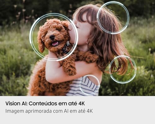 Samsung Vision AI TV 50″ NEO QLED Ultra 4K QN90F 2025, Mini LED, Processador com AI, Tela Matte, Controle por Gestos, Modo Game com AI