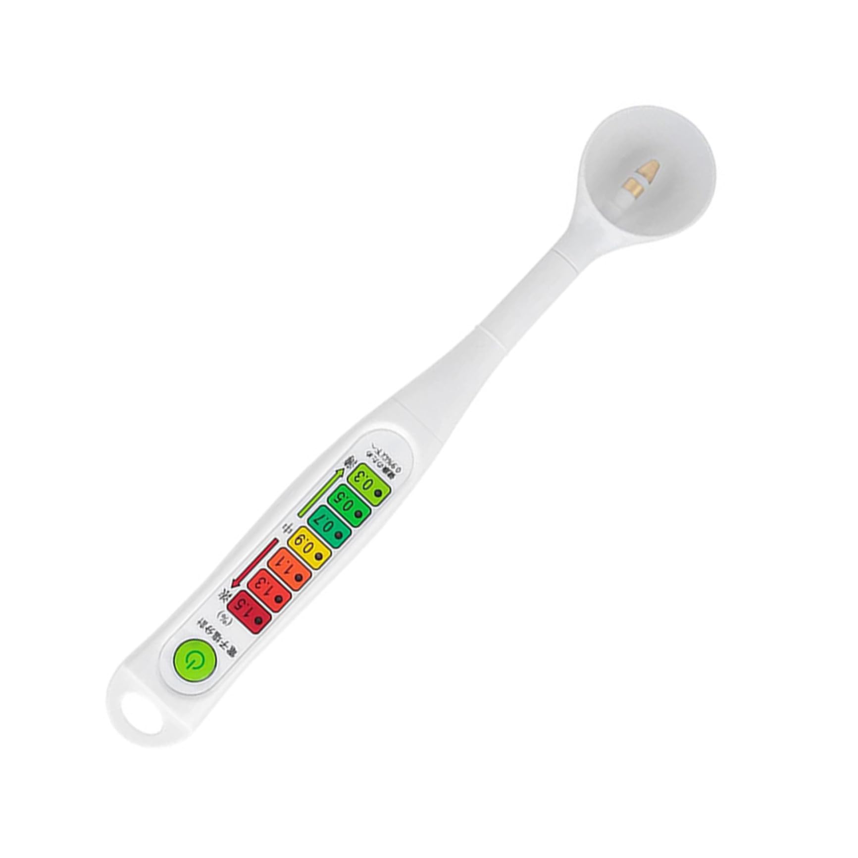 OUNONA Misuratore Salinità Portatile Per Alimenti Display Led Strumento Test Della Salinità Per Salamoia Sottaceti e Fermentati Dispositivo Misurazione Del Alimentare