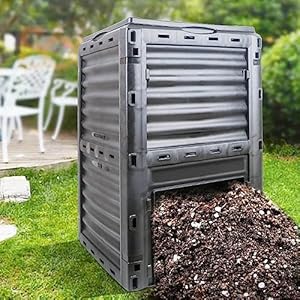 QIANMEI 300 L Kompostbehälter für den Außenbereich