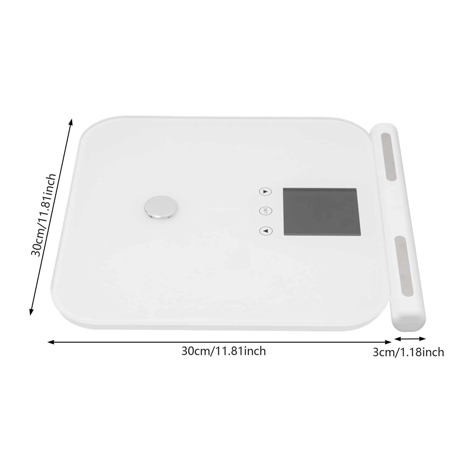 Balance Impedancia Balanza Conectada Báscula Pesa Persona Análisis Corporal 8 Electrodos IMC Grasa Muscular Agua 28 Datos Bluetooth App Seguimiento Cuerpo Casa Baño Fitness Deporte