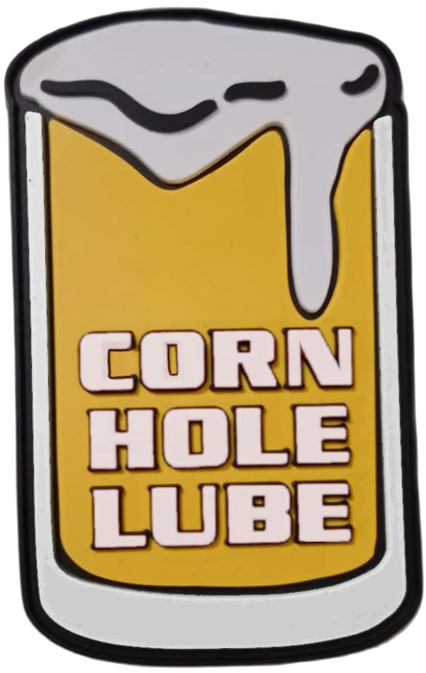 LETS GO CORNHOLE Adesivos Lubrificantes Engraçados De Para Mochilas Com Ganchos E Alças Apoio, Prêmio Conquista Quem Bebe Cerveja