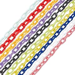 Opaque Warm Color Plastic Chains