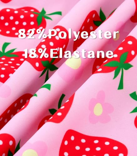 Image of DAXIANG Girls Ruffles One Piece Swimsuits Quick Dry Beach Sport Swimwear Toddler Kids Mermaid Unicorn Bathing Suit 4-10 Years