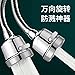 Kitchen Sink Aerators, Tap Head Faucet Sprayer Water Spray 360 Degree Rotatable Kitchen Faucet Spray Universal Adapter Set Kitchen Sink Accessories Tools