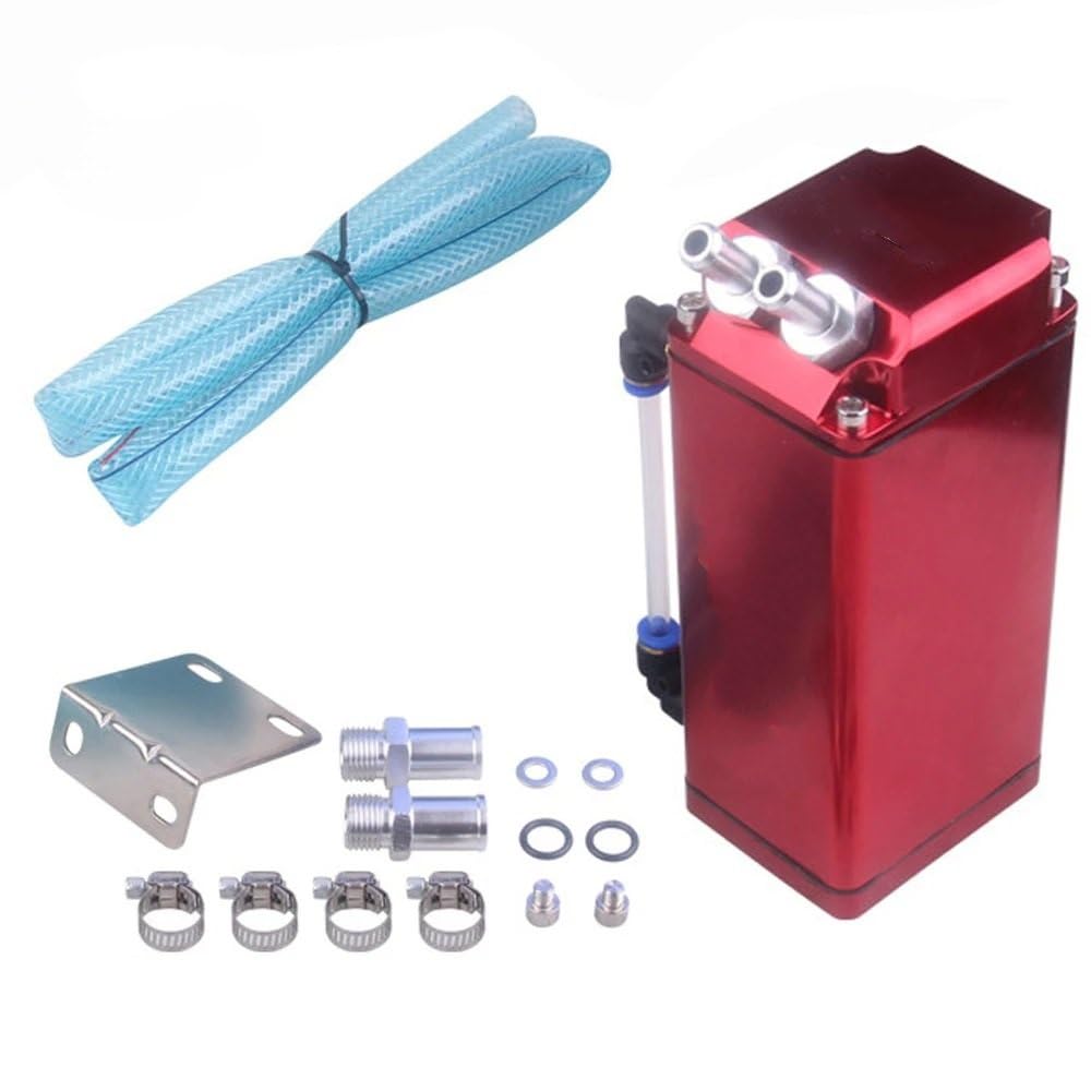 Pojemnik na olej o pojemności 0,5 l Czerwony zbiornik oleju silnikowego samochodu Akcesoria Części zamienne do samochodów/ciężarówek Zbiornik Oleju Wspomagania Kierownicy(Blue)