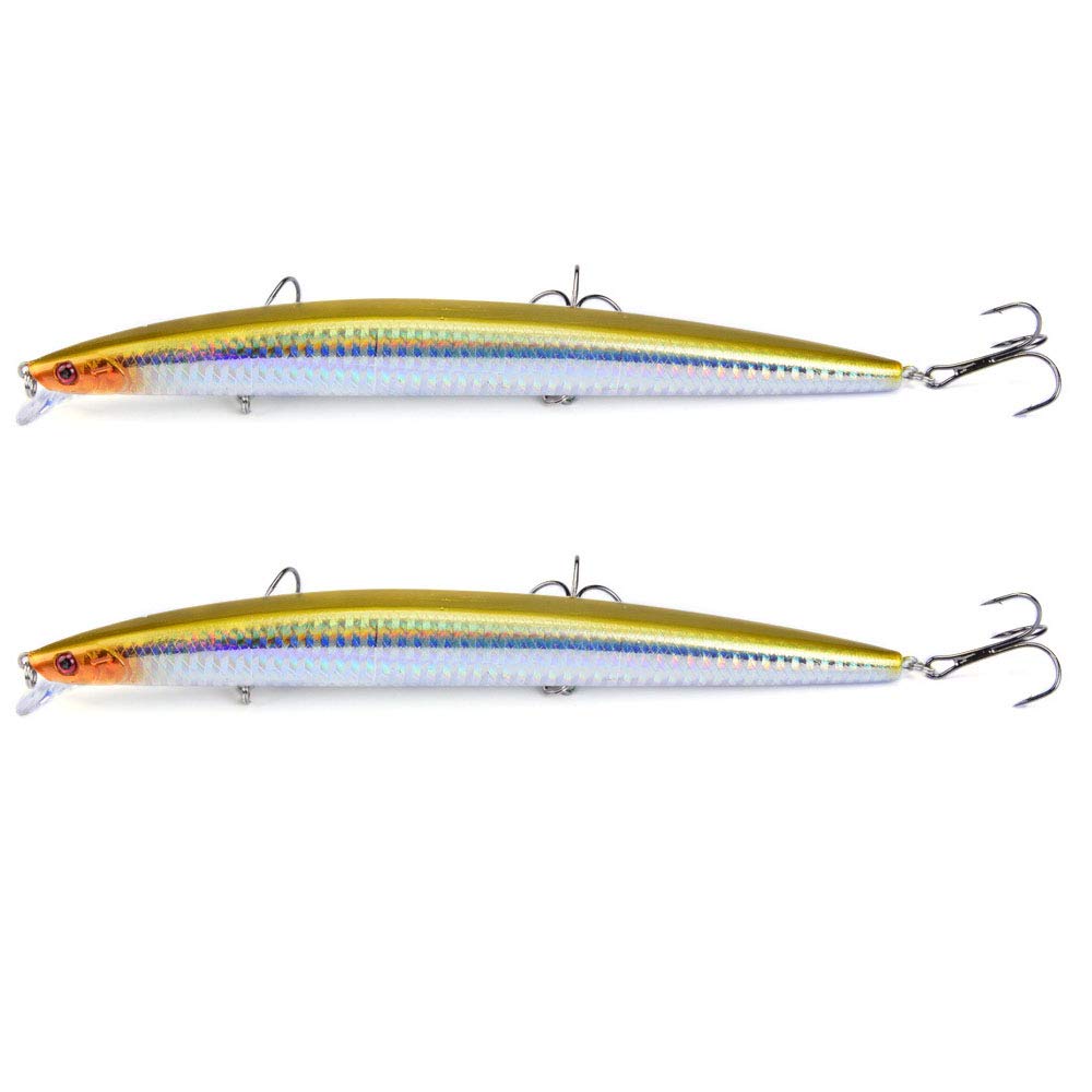 East Rain Suspension lures 18cm 26g Freshwater Saltwater Fishing Lure Suspending Minnow Artificial Hard Bai