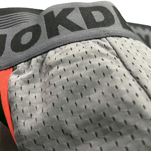 Mens Jockstrap Underwear Athletic Supporters 4-Pack Mesh Breathable Active Thongs For Men3