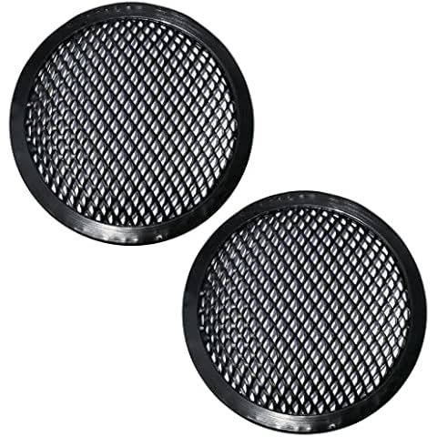 AERZETIX - C53377 - Juego de 2 Rejillas Malla Redes de protección para Altavoces/Caja de subwoofer Cover