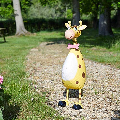 Buy HomeZone® Quirky Metal Garden Polka Pets Animal Sculptures Lawn Statues Colourful Home Decor