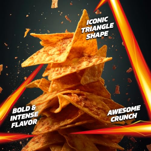 Image of Doritos Frito Lay Nacho Cheese Flavored Tortilla Chips, 7 Oz 198.4 G