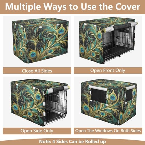 Housse imperméable pour cage chien chat extérieure intérieure étanche - 6