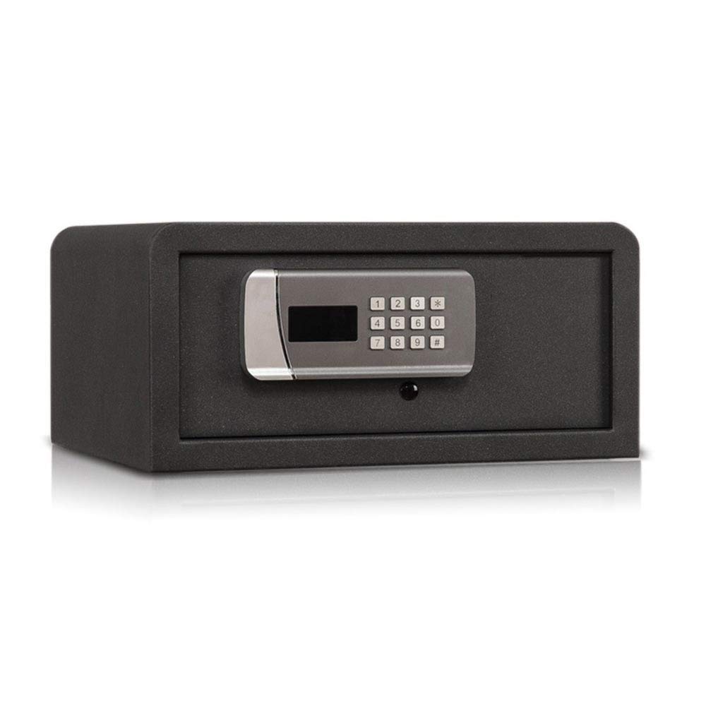 Casseforti Cassetta di Sicurezza Digitale con Tastiera Elettronica per casa, Ufficio, Hotel, Affari, Gioielli, Contanti, armadietti sicuri/nero/20X43X36 cm