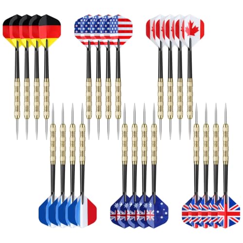 Image of Accmor Metal Tip Darts, Steel Tip Darts, 14 Grams Professional Metal Darts, Darts Metal Tip Set, Metal Darts for Dartboard