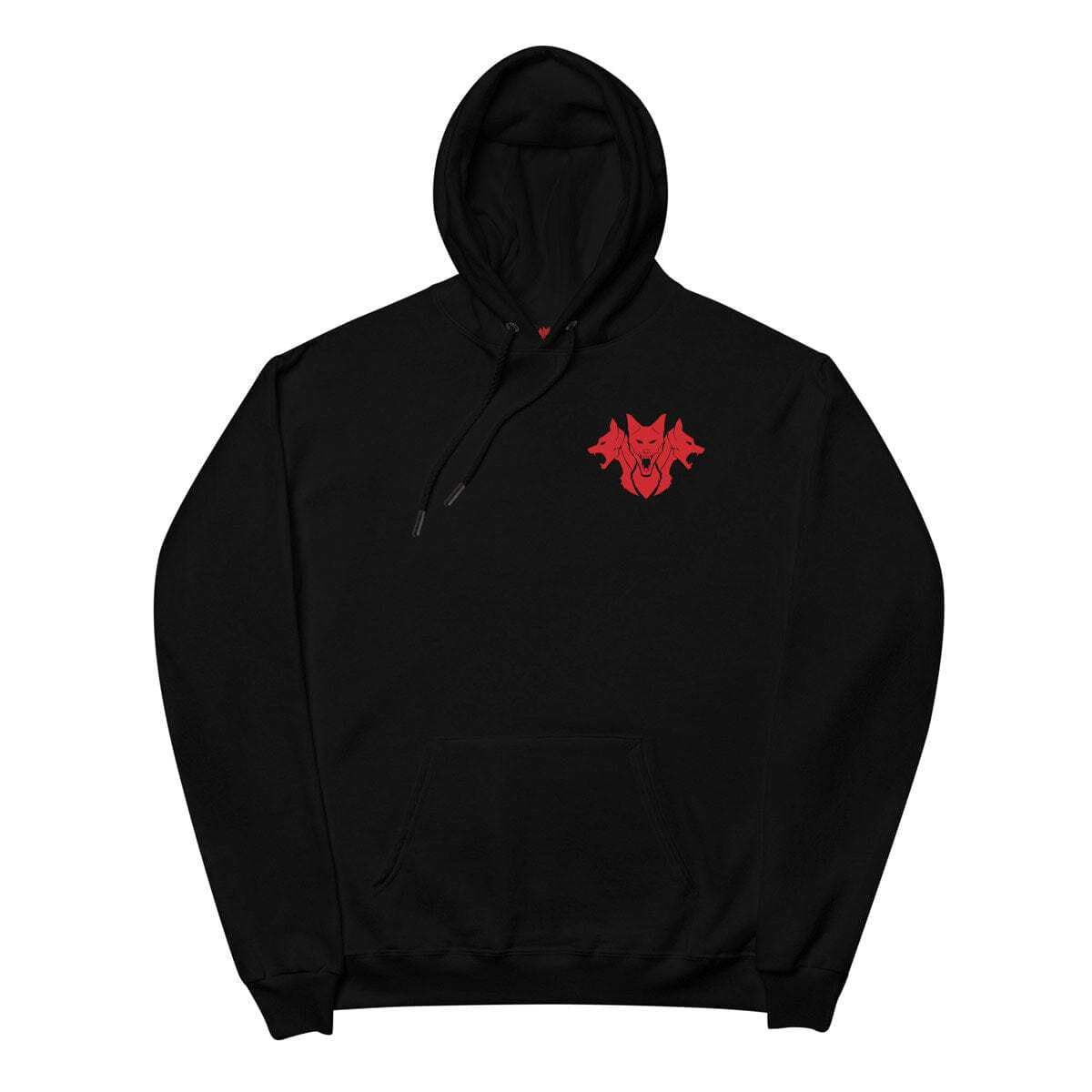 Cerberus Strength Unisex Black Core Hoodie (Black) (M)