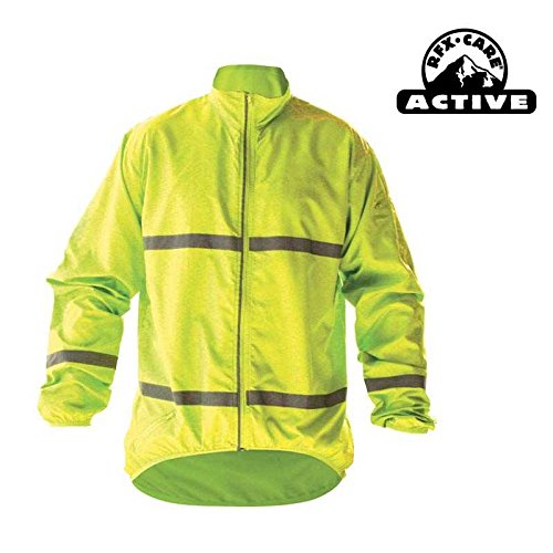 RFX Blouson Veste Coupe Vent Homme, Jaune, FR : L (Taille Fabricant : L)