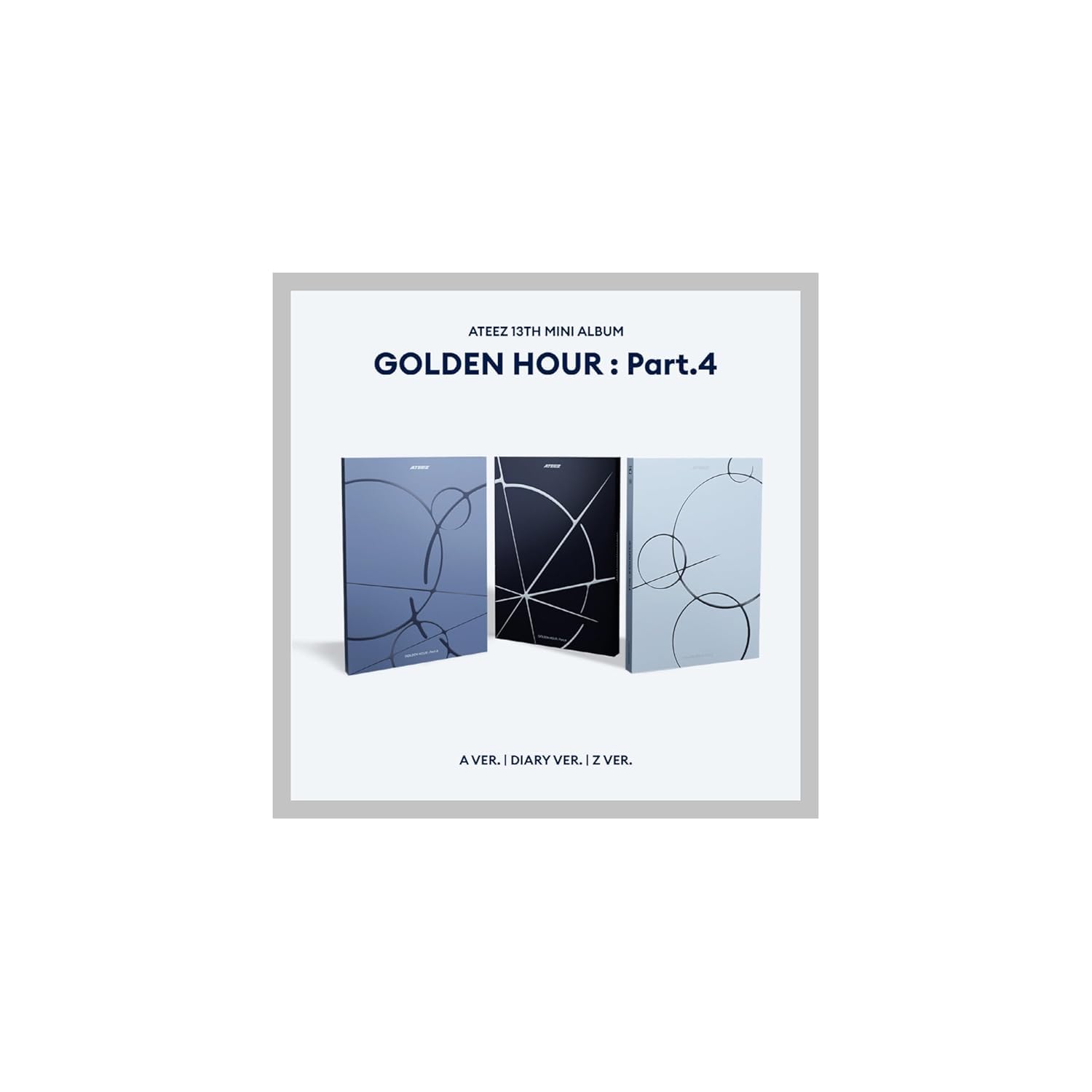 Mini album ATEEZ Golden Hour Part 4 pour enrichir votre collection K-pop