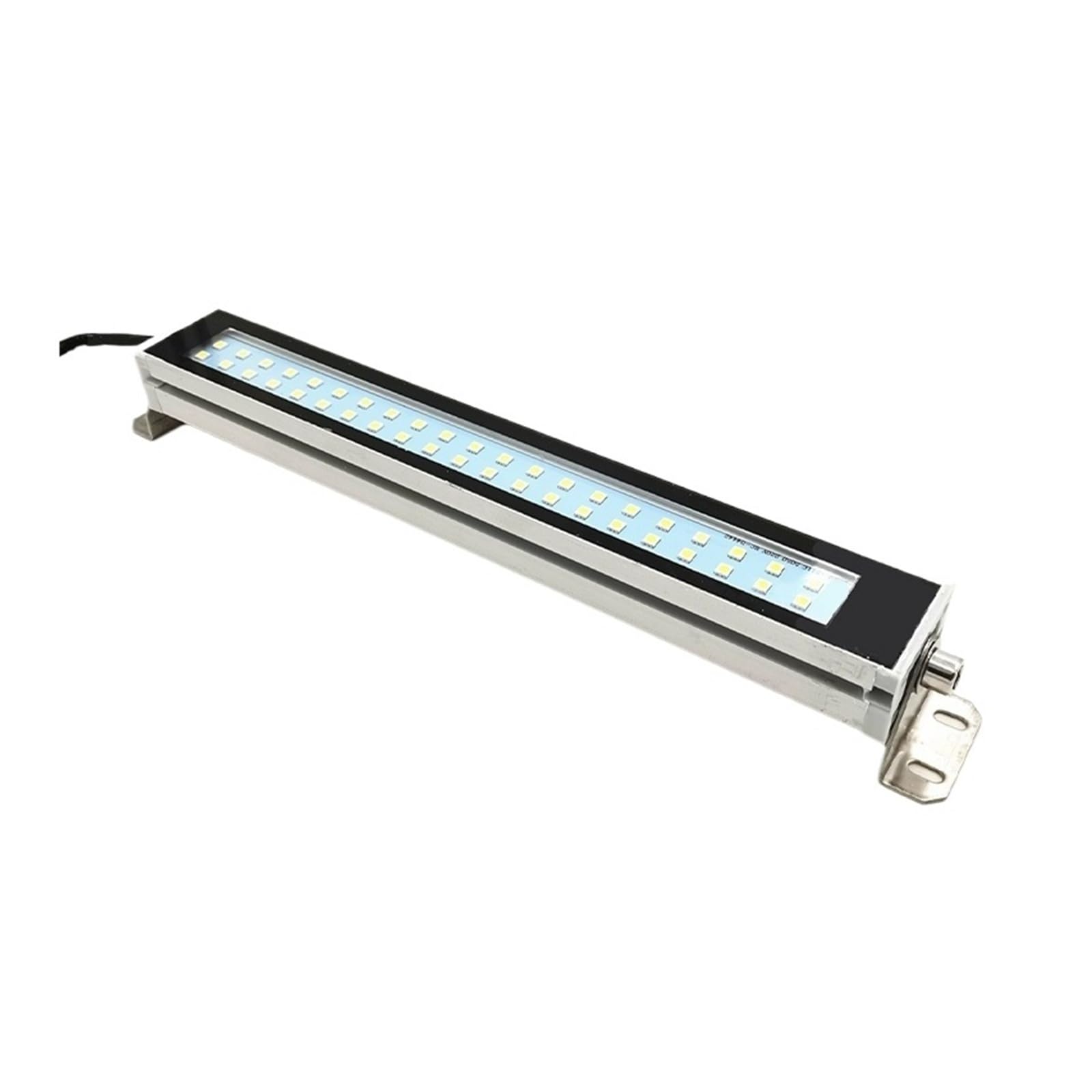 Lampa robocza do tokarki CNC LED IP67, wodoodporna, olejoodporna, warsztatowa, ze stopu aluminium Wysoka jasność(690mm,AC110 220V)