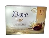 Dove Purely Pampering Shea Butter Warm Vanilla Scented Beauty Bar - 14 Bars