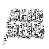 WIRESTER 1 Pair Durable Outdoor Climbing Shoelaces Fashion Shoestrings for Boots, Work Boots, Hiking Shoes, Sneakers, Sport Shoes - Gamer Boy Controllers