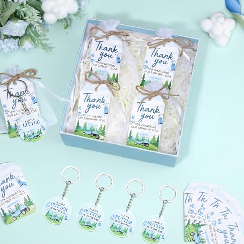 Image of Party Favors Theme Baby-Shower Keychain Set