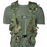 U.S Army Surplus Tactical Load Bearing Assault Vest - Camouflage