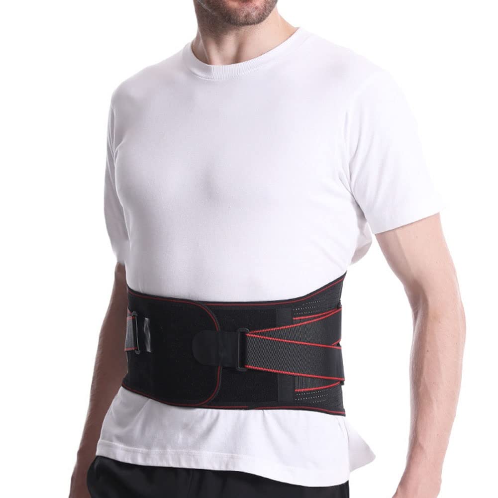 Soporte para la Espalda Que ensancha el Alivio del Dolor de Espalda para Hombres y Mujeres Cinturón de Soporte Lumbar para el Dolor de ciática, Levantamiento Pesado, Soporte para la Cintura